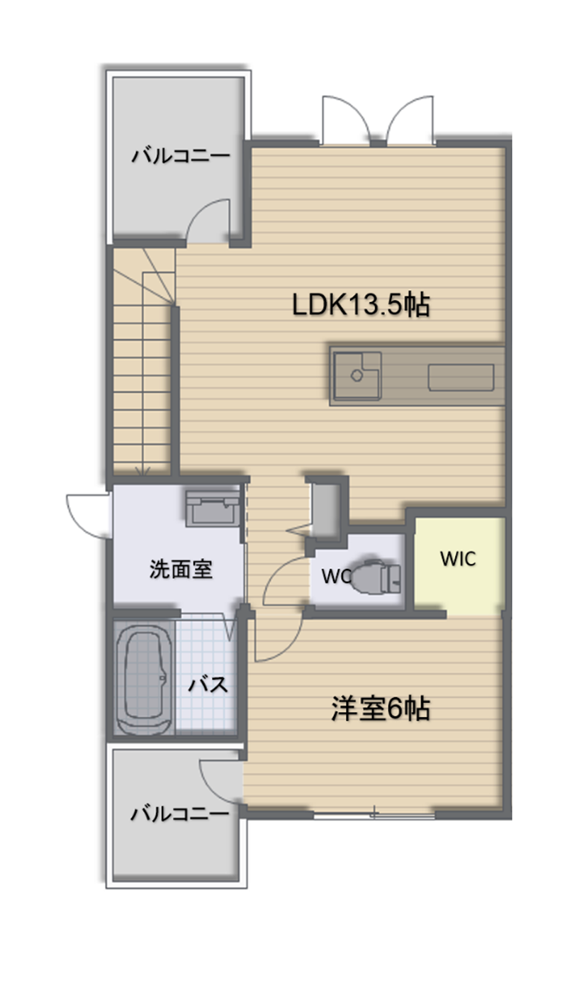 間取図 2階