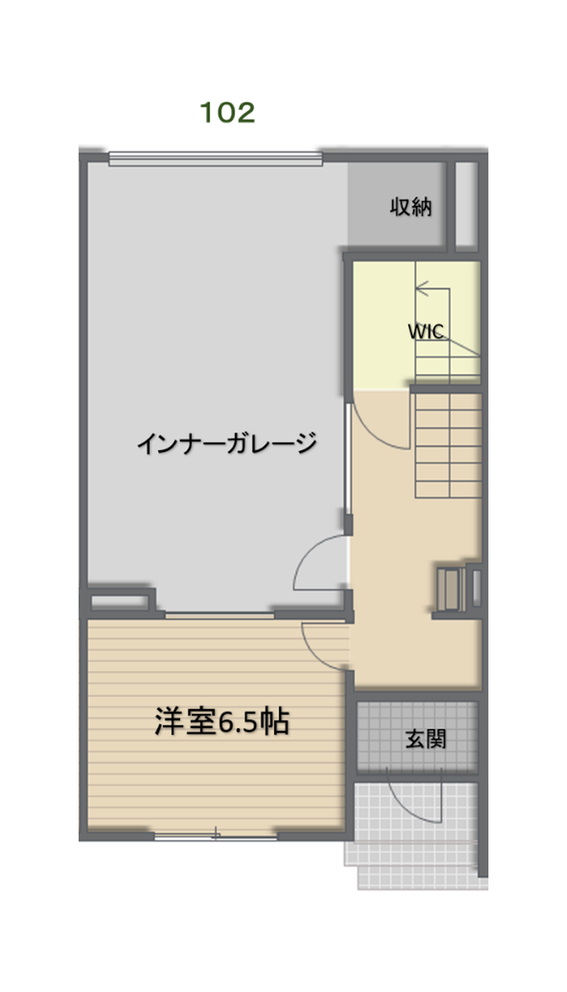 間取図 1階