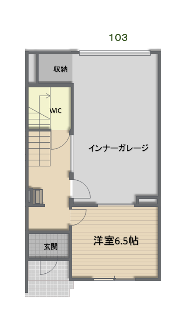 間取図 1階