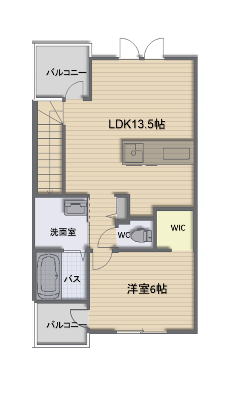間取図 2階