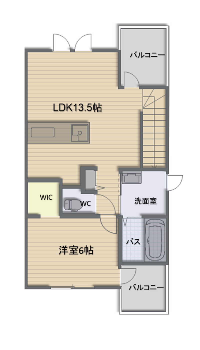 間取図 2階